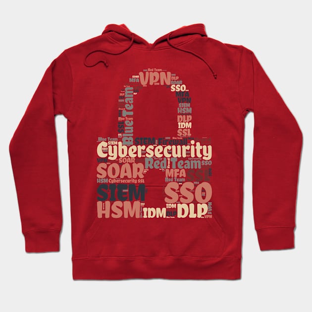 Padlock Cyber two Hoodie by CyberFather